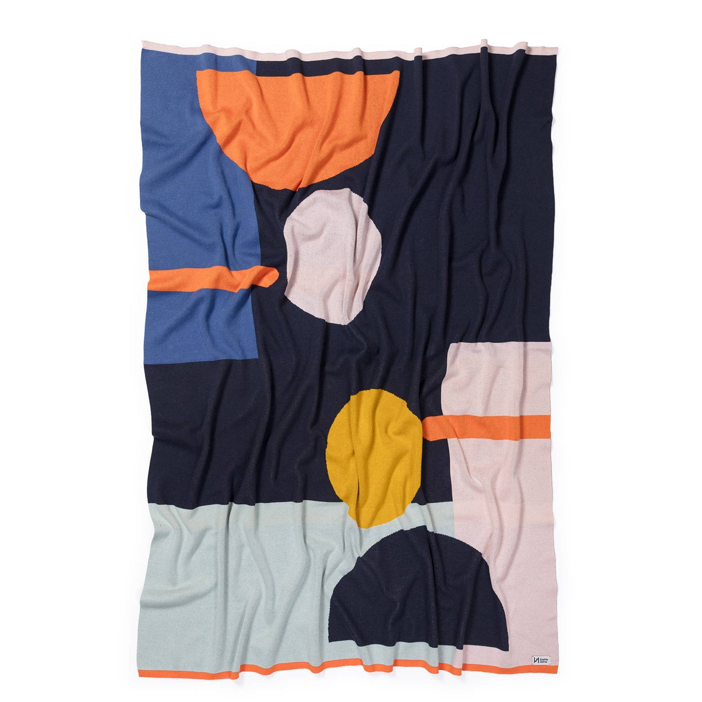 Cotton Knit Throw Blanket: Bleecker Multi
