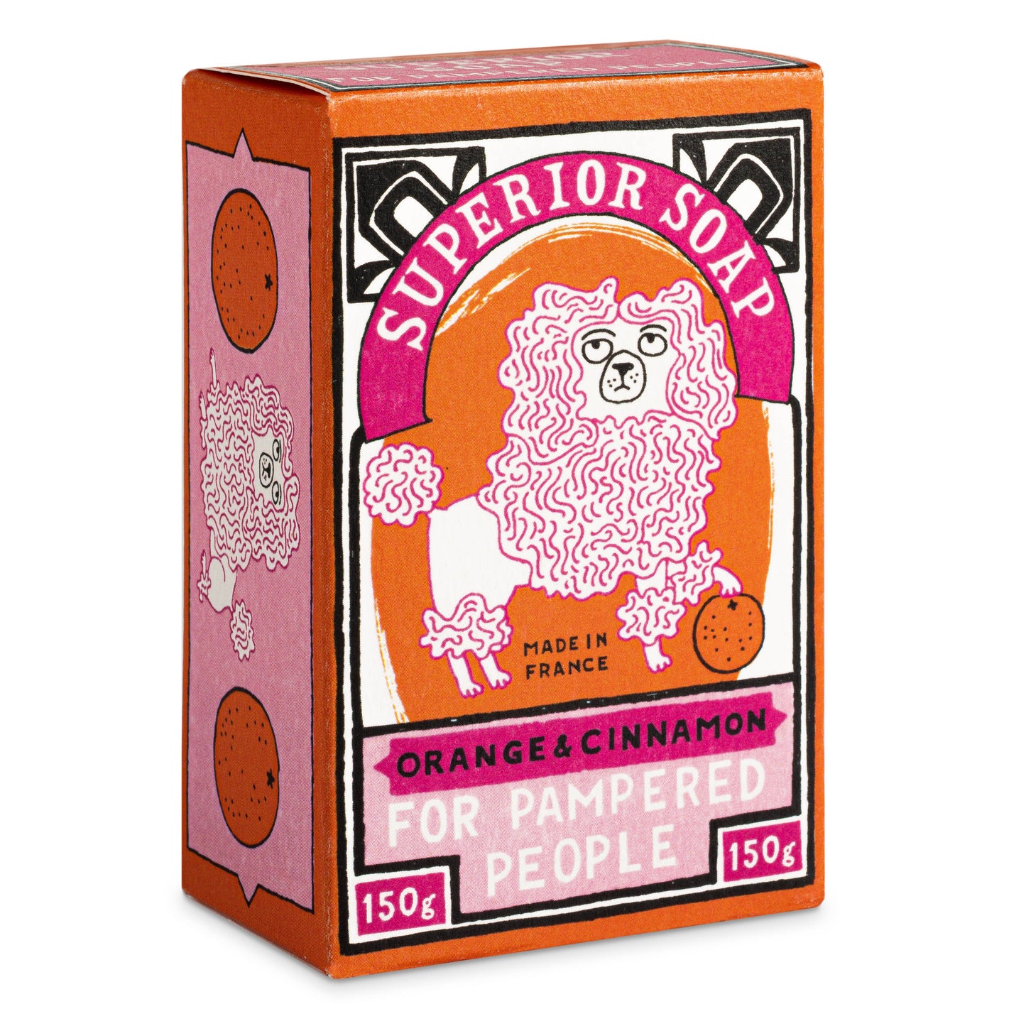 Orange & Cinnamon Poodle | Hand Soap Bar