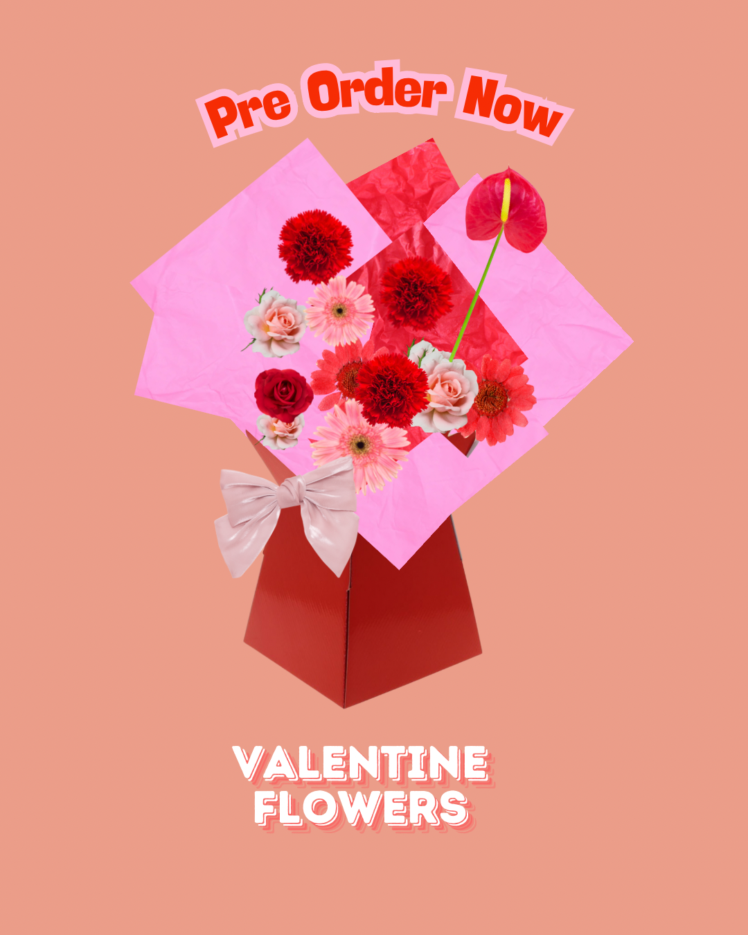 Valentines Flowers Pre Order
