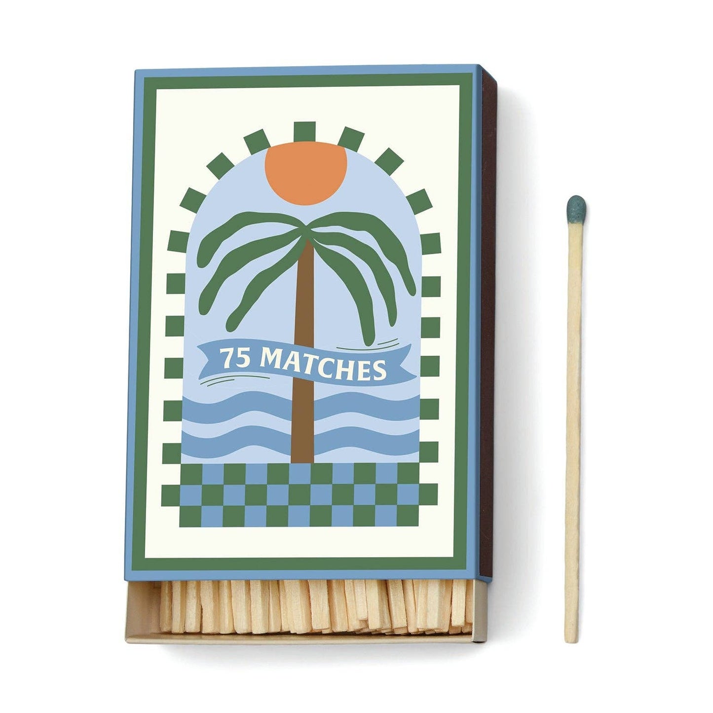 Paddywax Adopo Boxed Matches "Palm Tree" - 75 matches