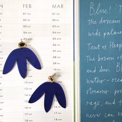 Matisse Statement Earrings: Green