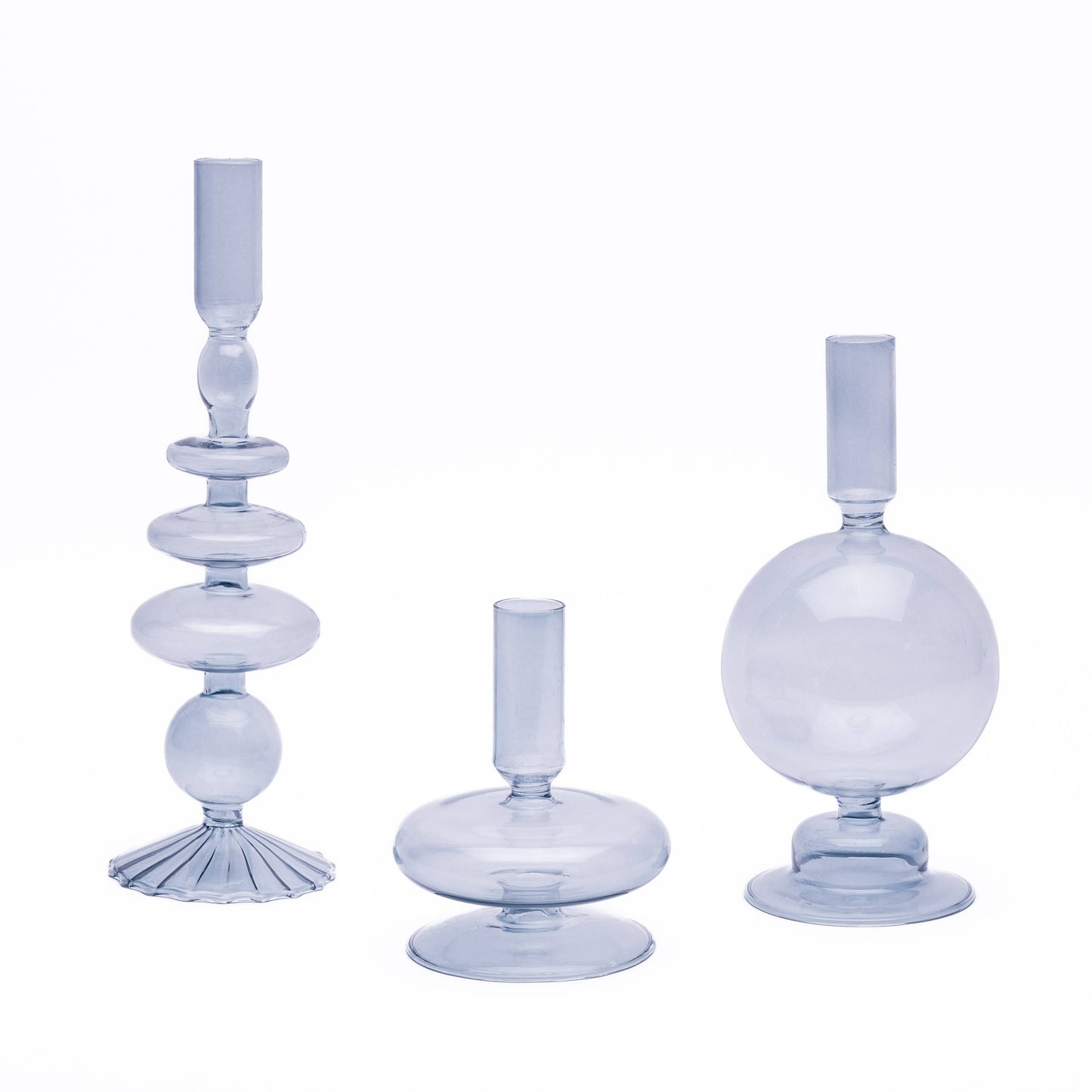 Pillar Candle Holders : Orange
