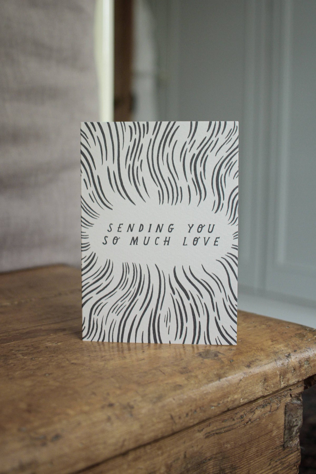 'Sending You So Much Love' Thoughtful Card: Naked