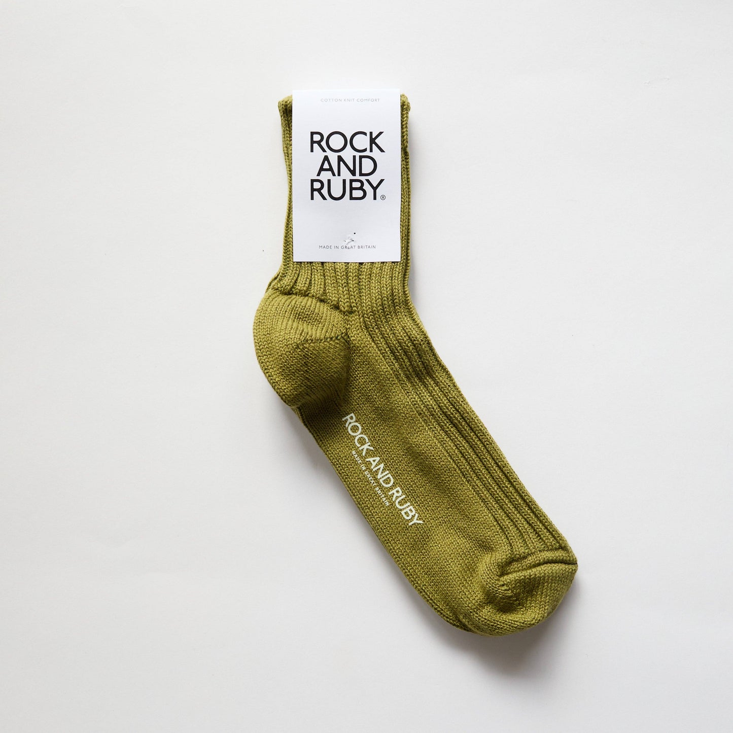 Sage Green Sophie Cotton Socks