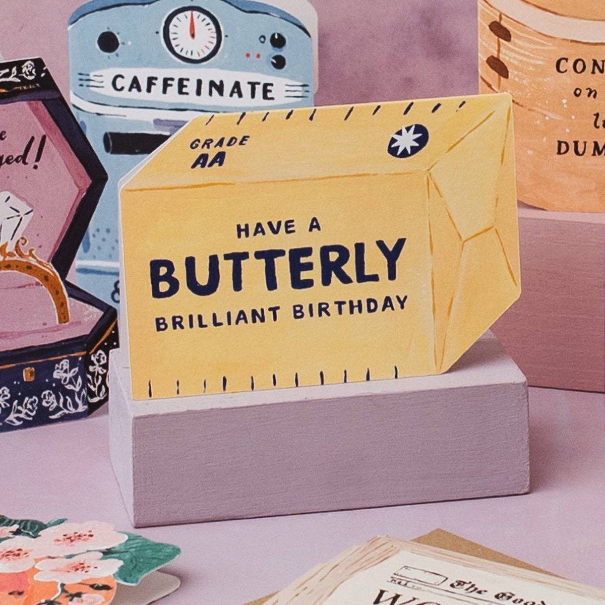 Butter Birthday Card | Funny Foodie Birthday Cards