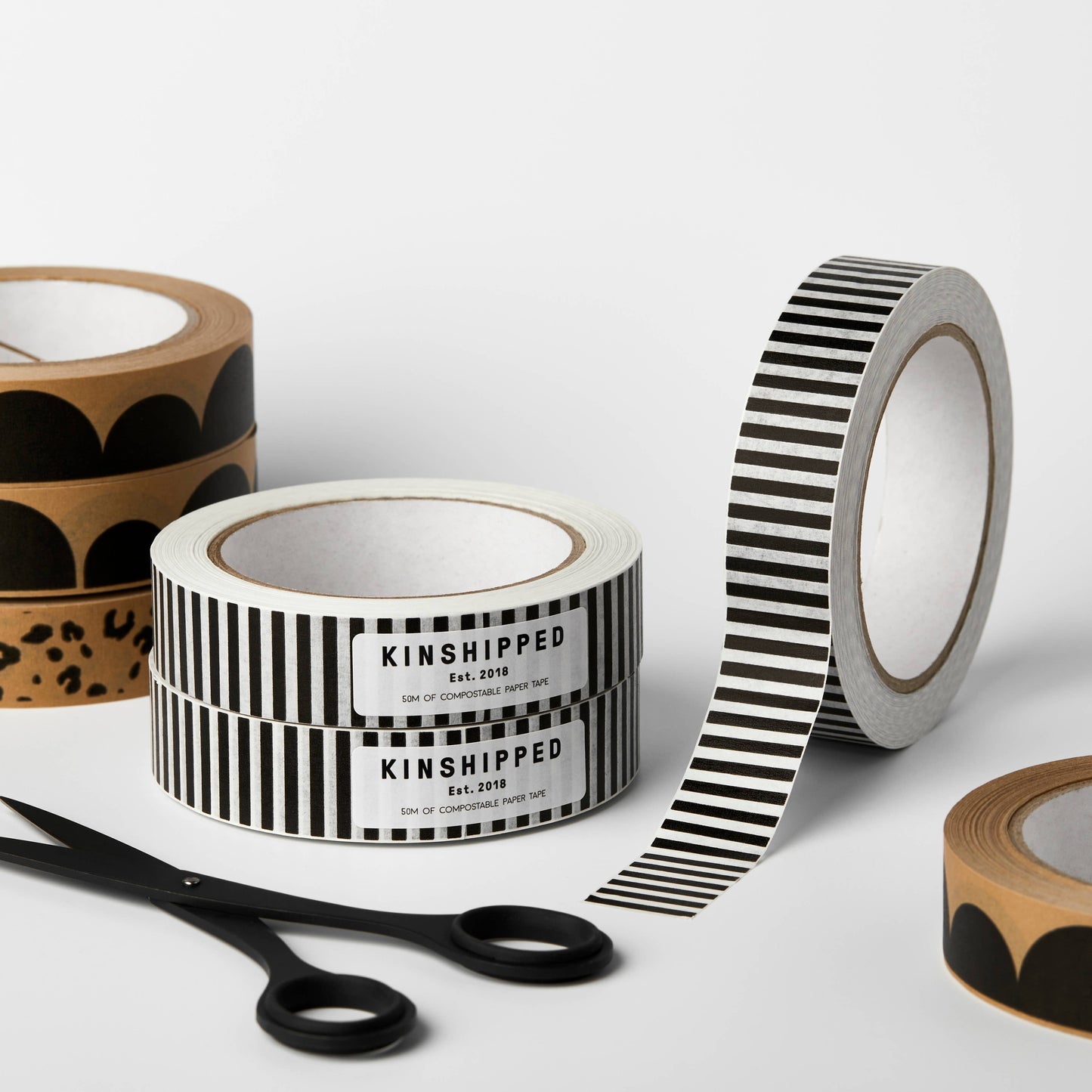 PAPER TAPE - SCALLOP + SHAPES: SCALLOP