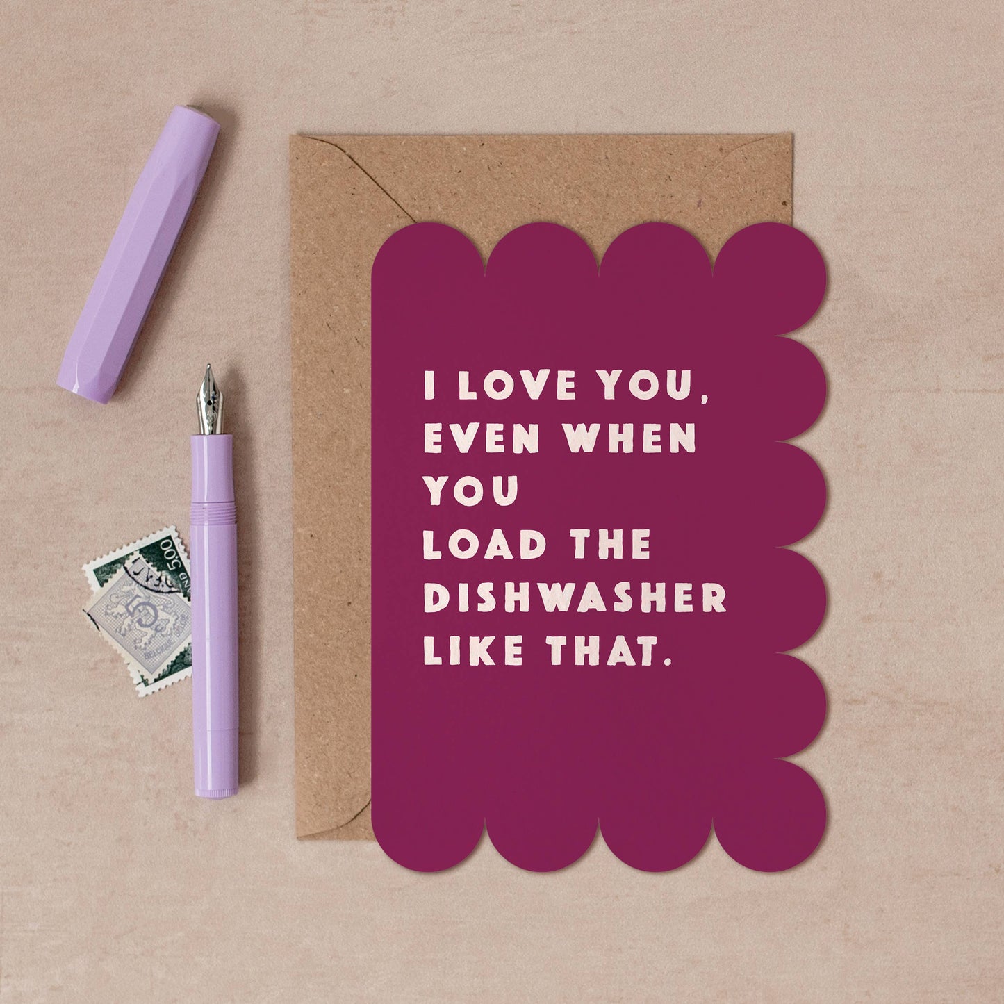 Dishwasher Anniversary Card | Funny Valentines Cards