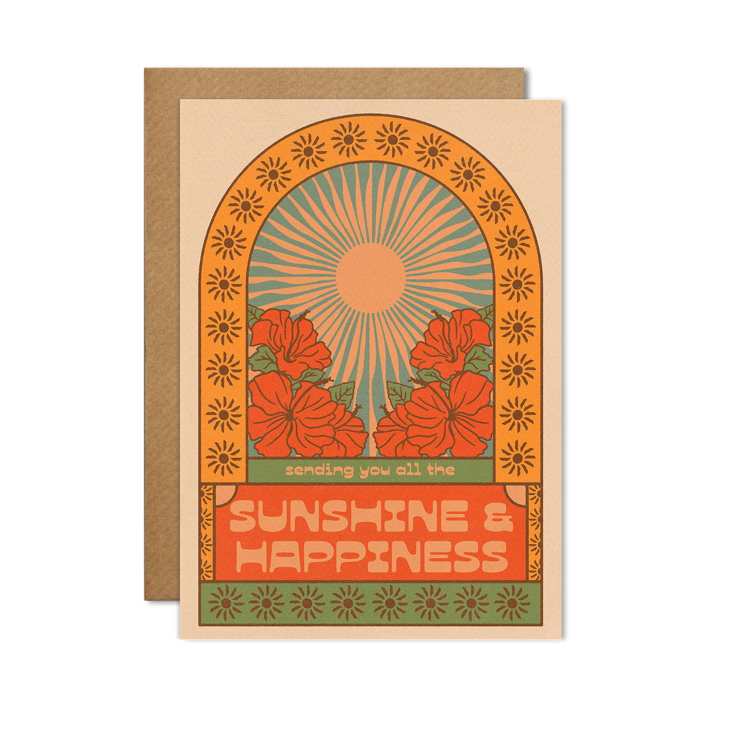 Sunshine & Happiness card: Cello-free