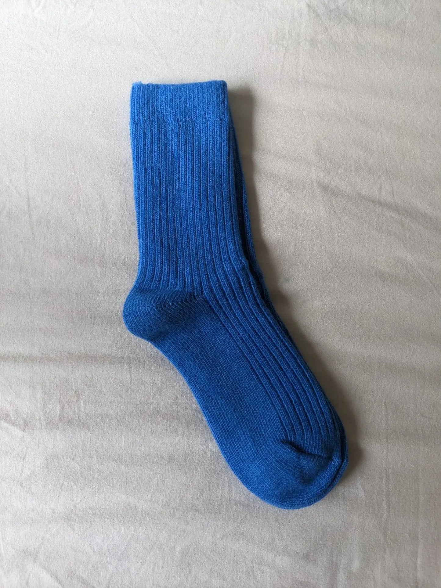 Merino Boot Socks: Cobalt