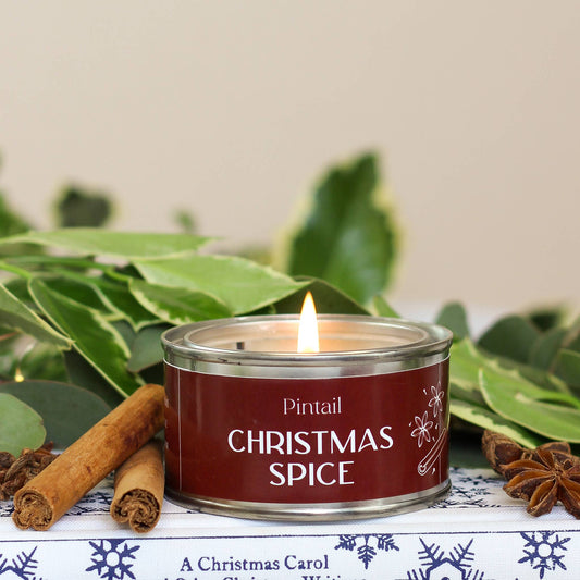 Christmas Spice Paint Pot Candle I Christmas Candle  (Pack of 6)