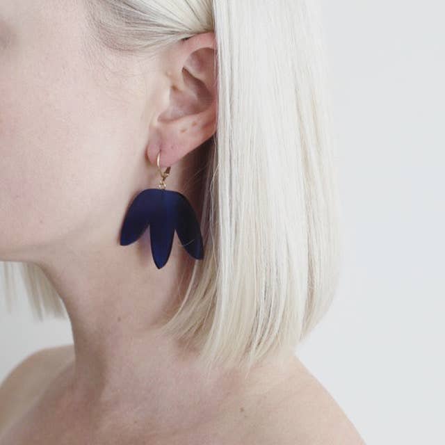 Midi Matisse Earrings: Green