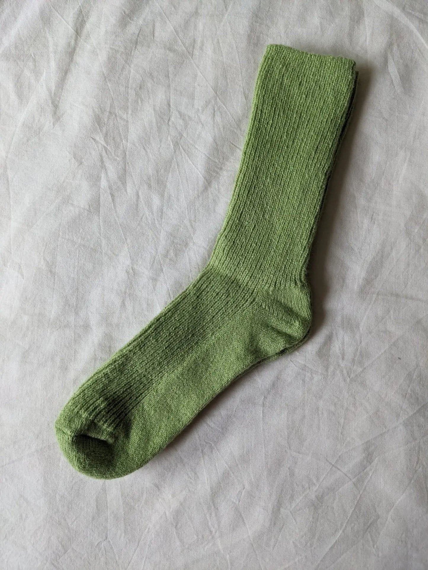 Merino Boot Socks: Cream Fleck