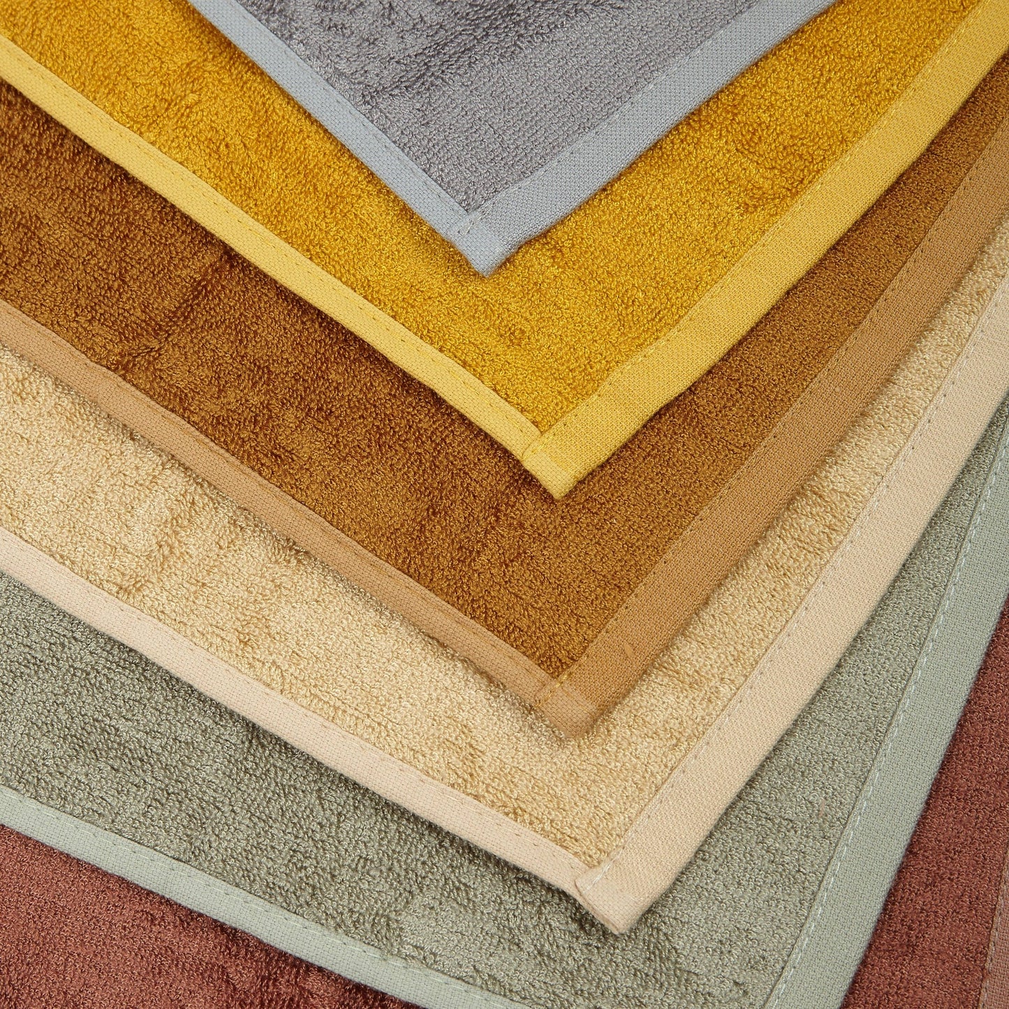 Re:gn Luxury Bamboo Face Cloths – Ultra-Soft - 3 Pack: Warm Oat