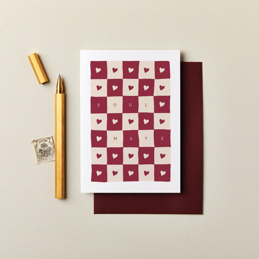 Soul Mate Valentine's Day Card | Stylish Valentine's Card