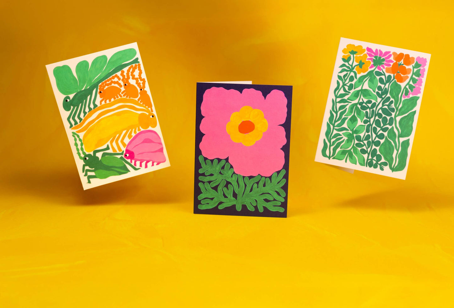 Wildflower Regeneration WWF Greetings Card: UK (includes WWF-UK logo)