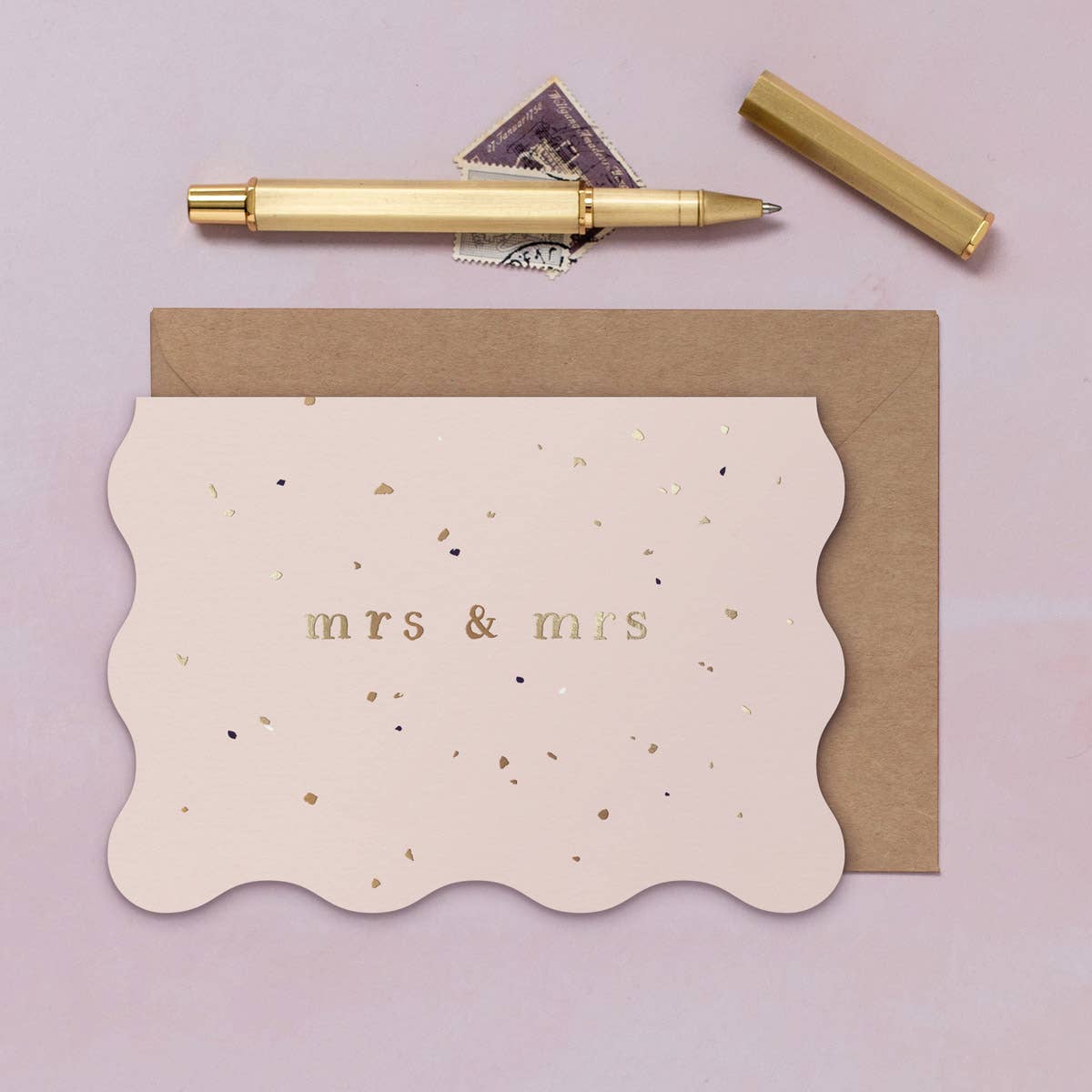Mrs and Mrs Lesbian Wedding Card | Gay Wedding Cards | Pride