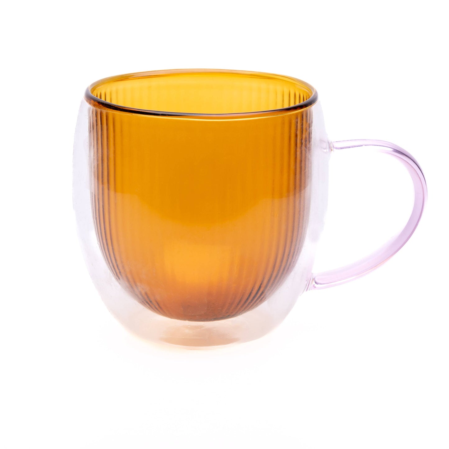 Double walled Glass Mug