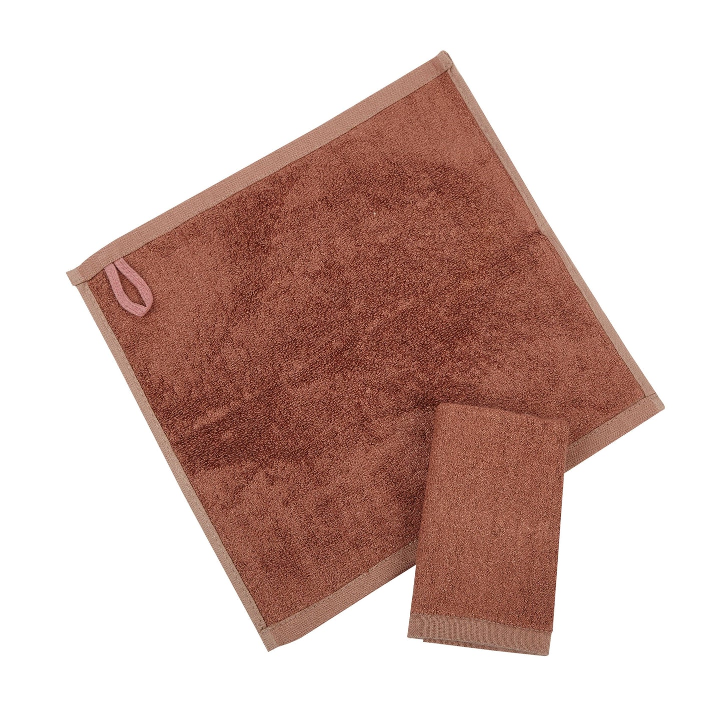 Re:gn Luxury Bamboo Face Cloths – Ultra-Soft - 3 Pack: Dusky Rose