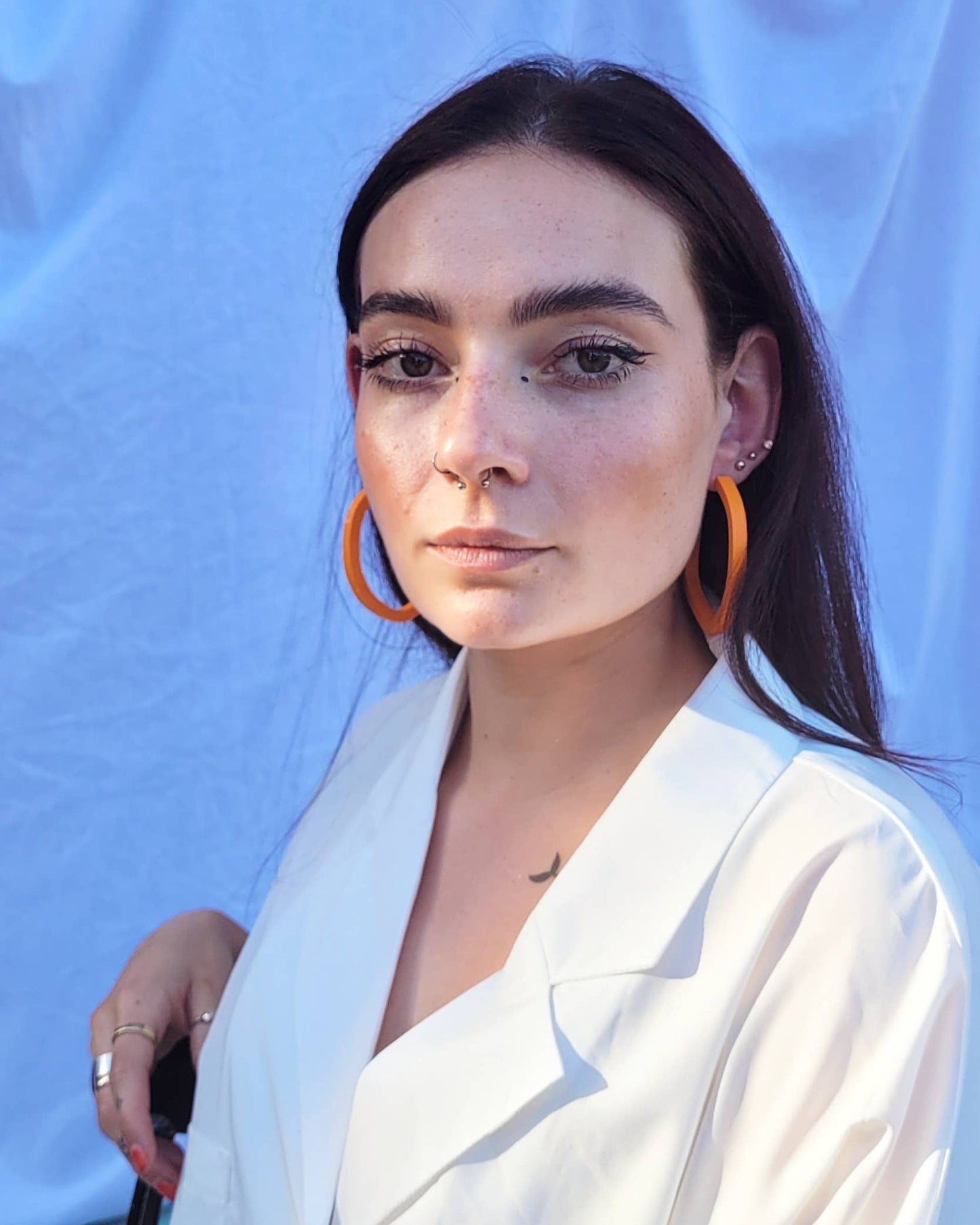 Irregular Hoops: Lavender