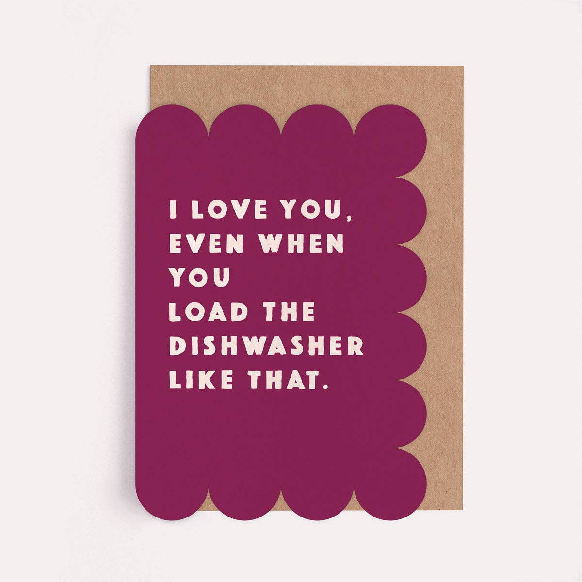 Dishwasher Anniversary Card | Funny Valentines Cards