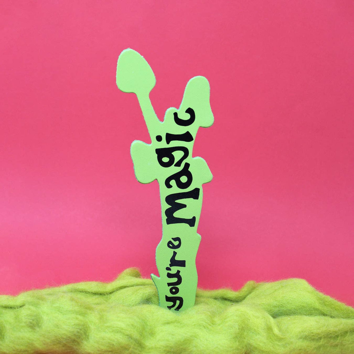 Mushroom Bookmark: Buttercup Yellow