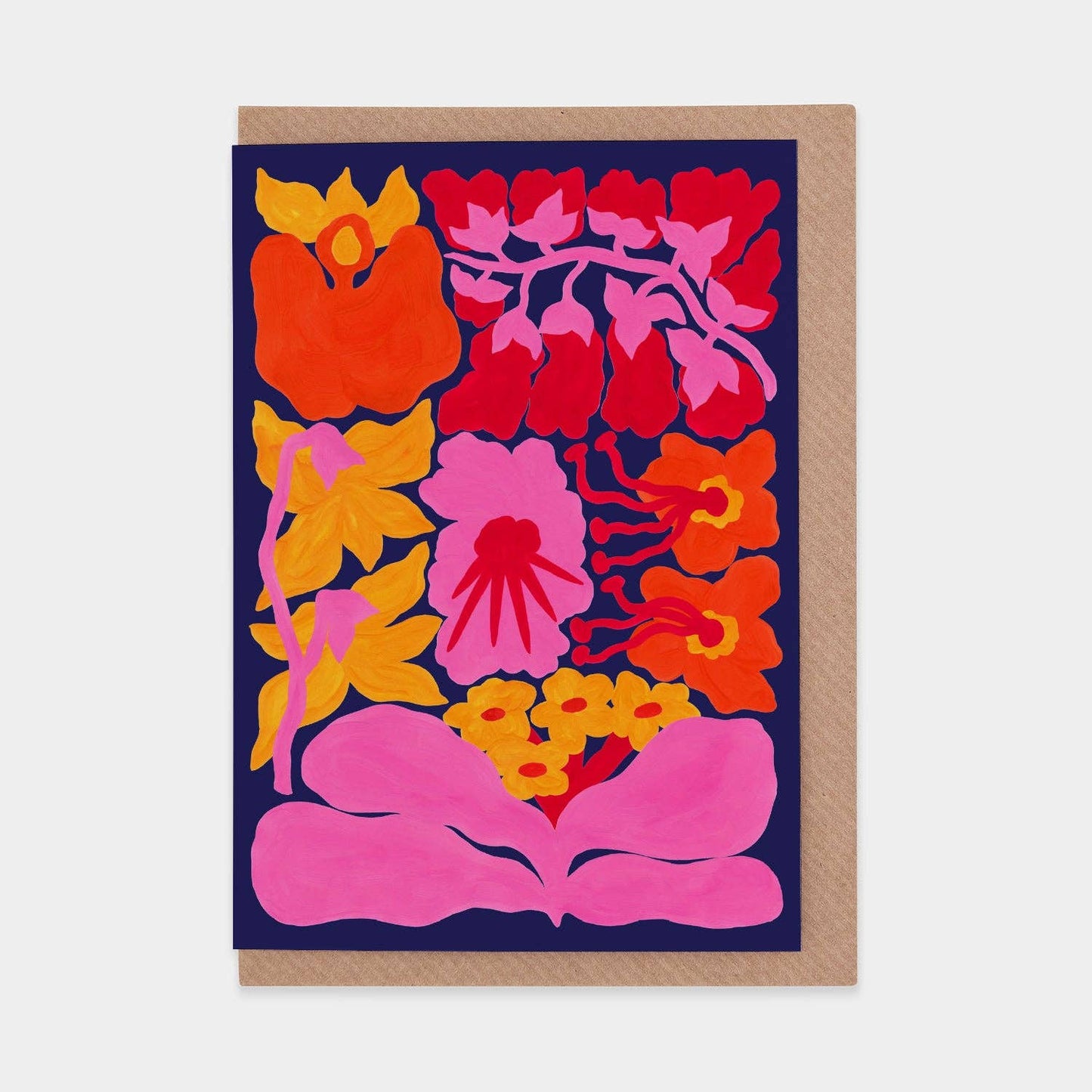 Orchids of the Amazon WWF Greetings Card: UK (includes WWF-UK logo)