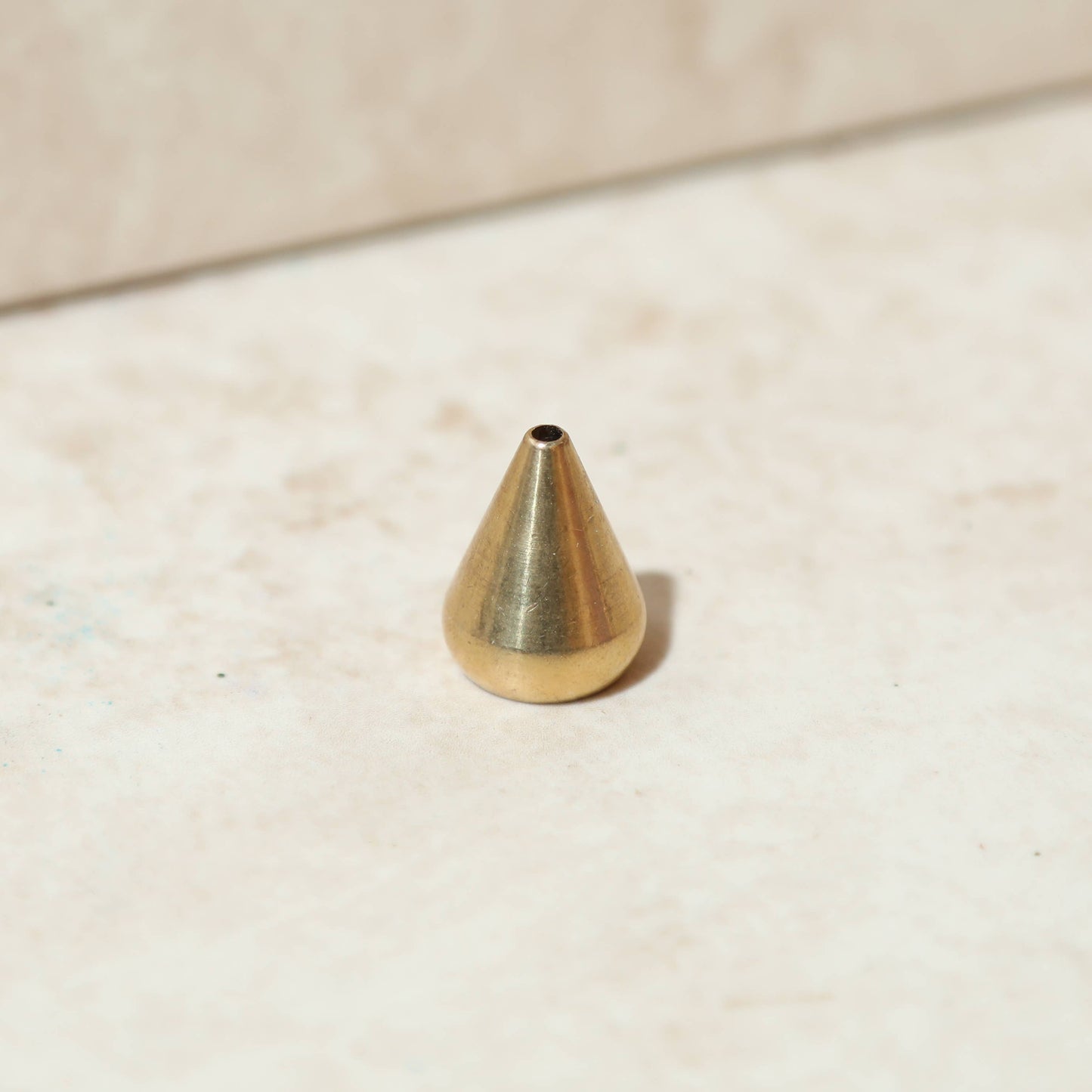 Brass Teardrop Incense Holder