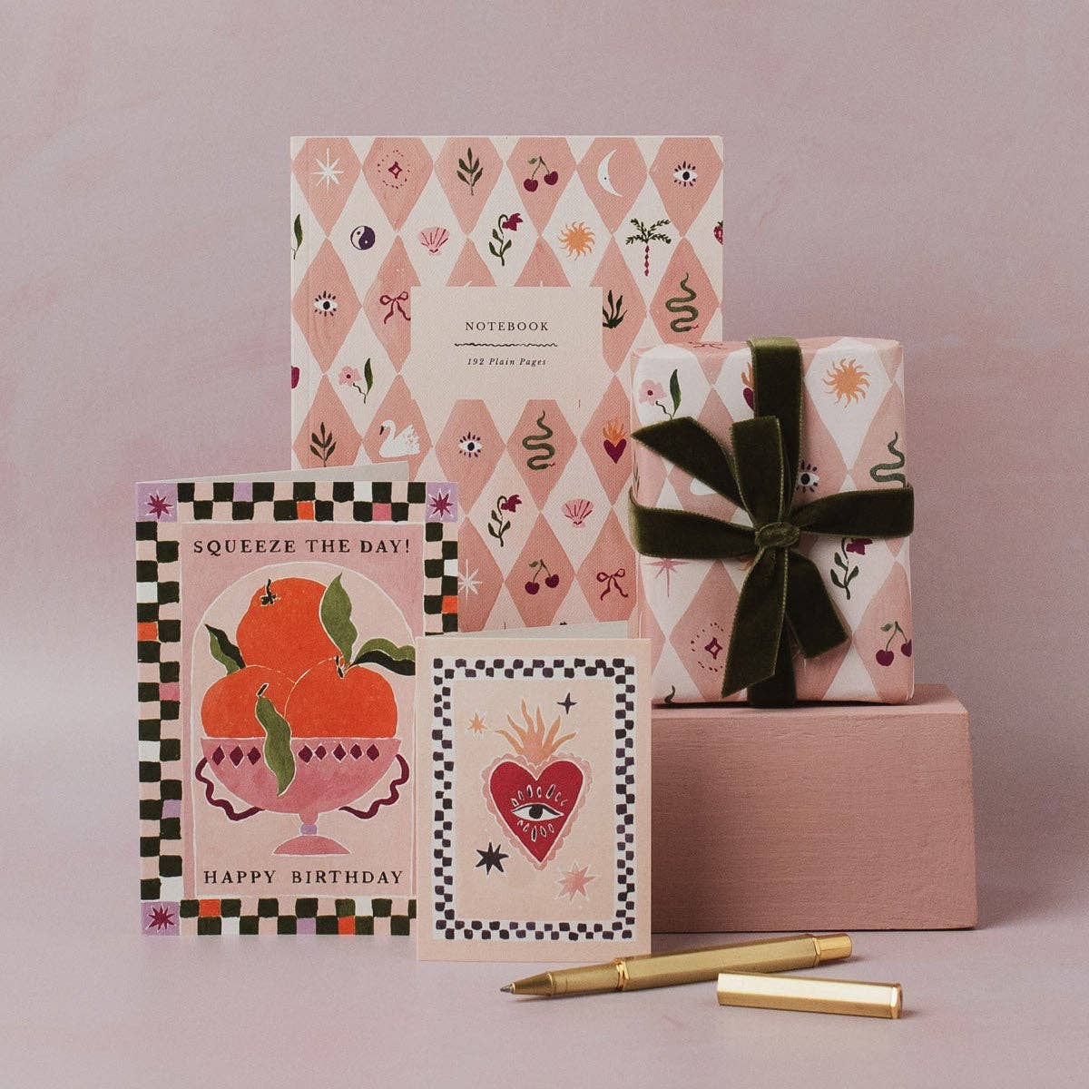 Squeeze The Day Oranges Card | Pun Birthday Cards