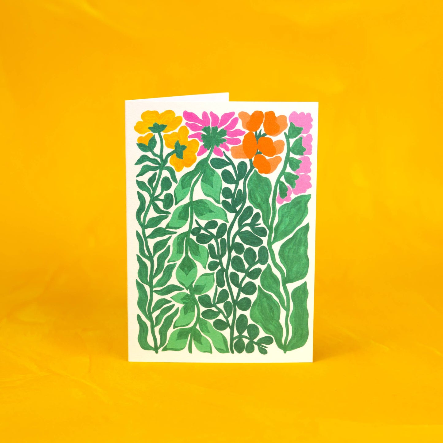 Wildflower Regeneration WWF Greetings Card: UK (includes WWF-UK logo)