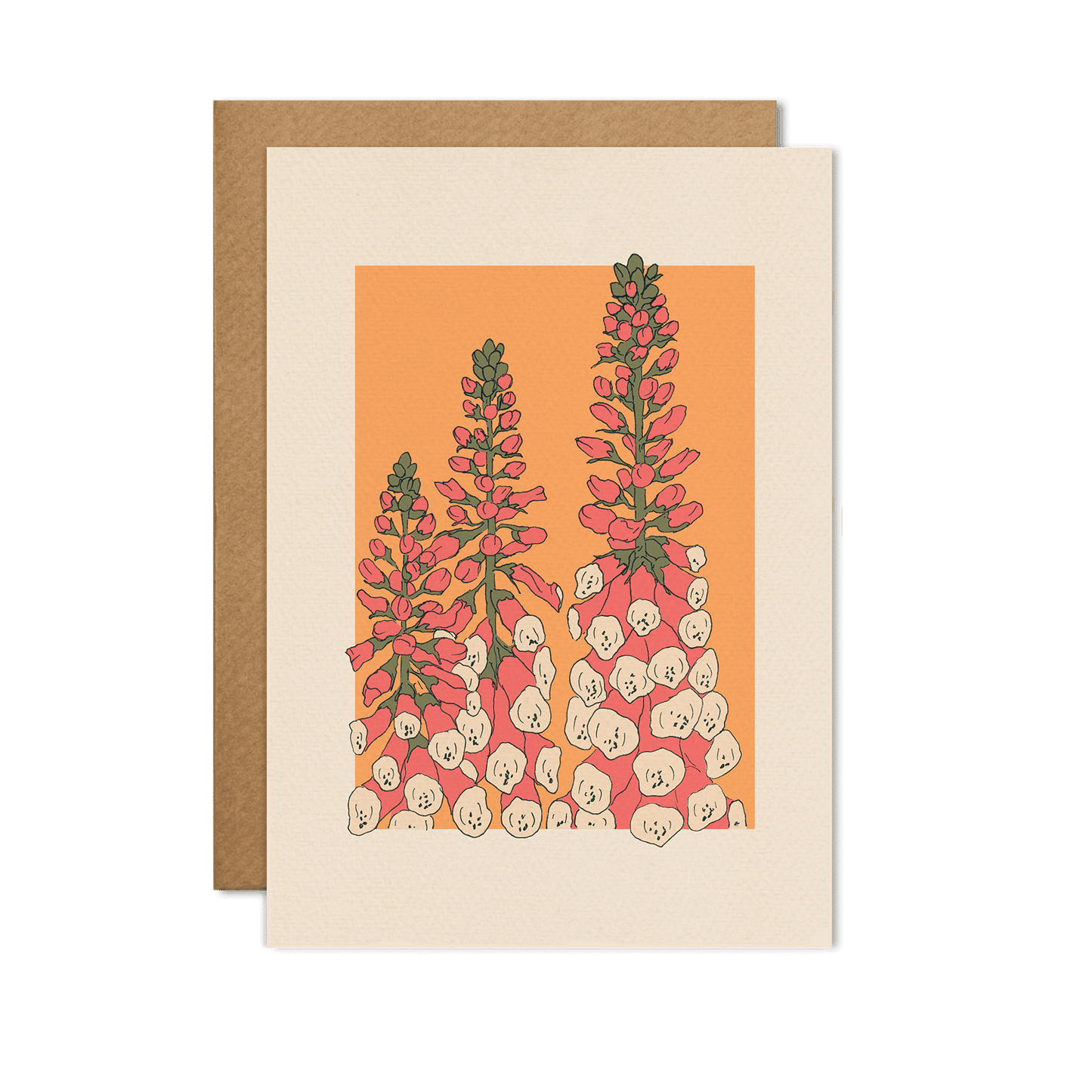 Foxglove Card: Cello-free