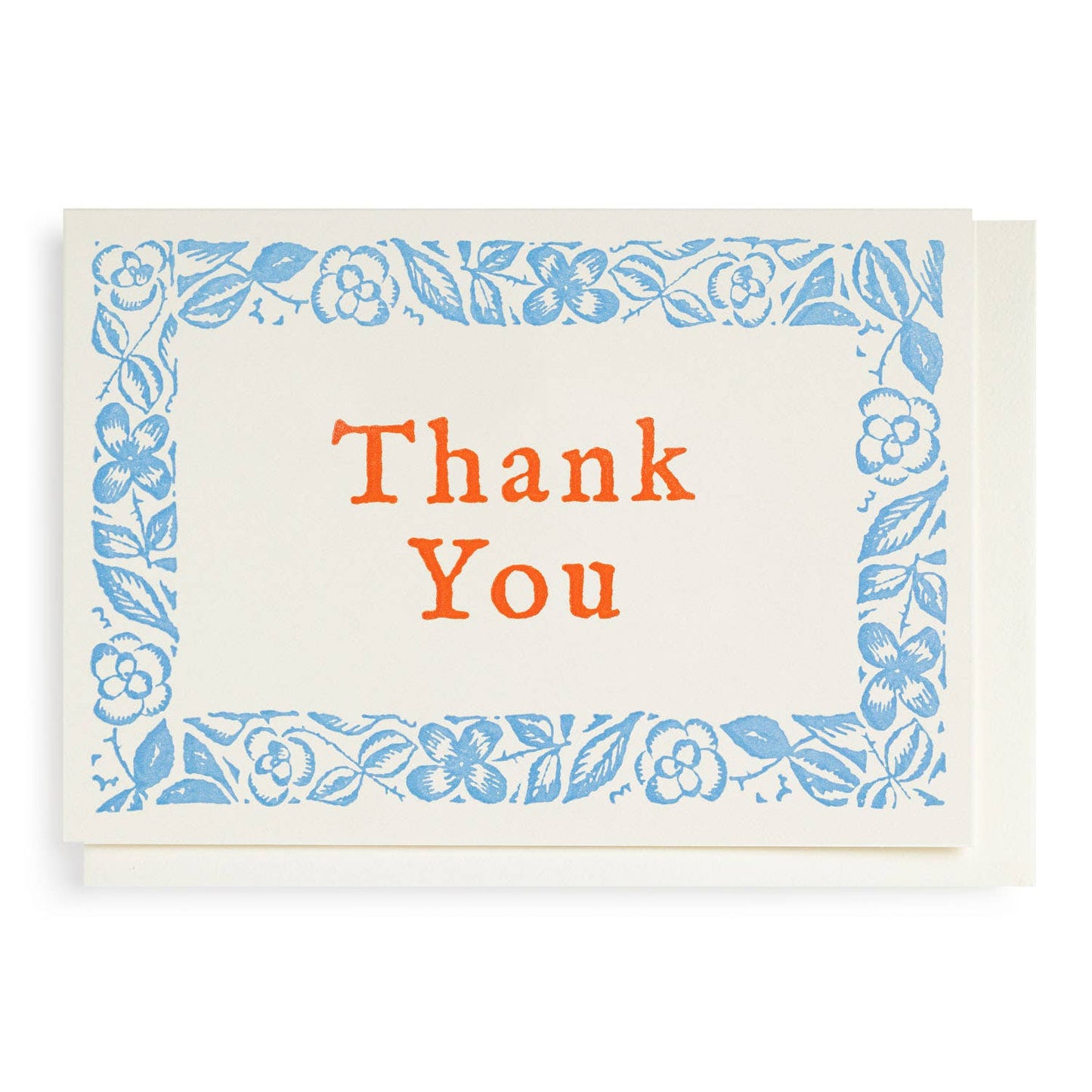 Floral Thank You | Single Notelet Card
