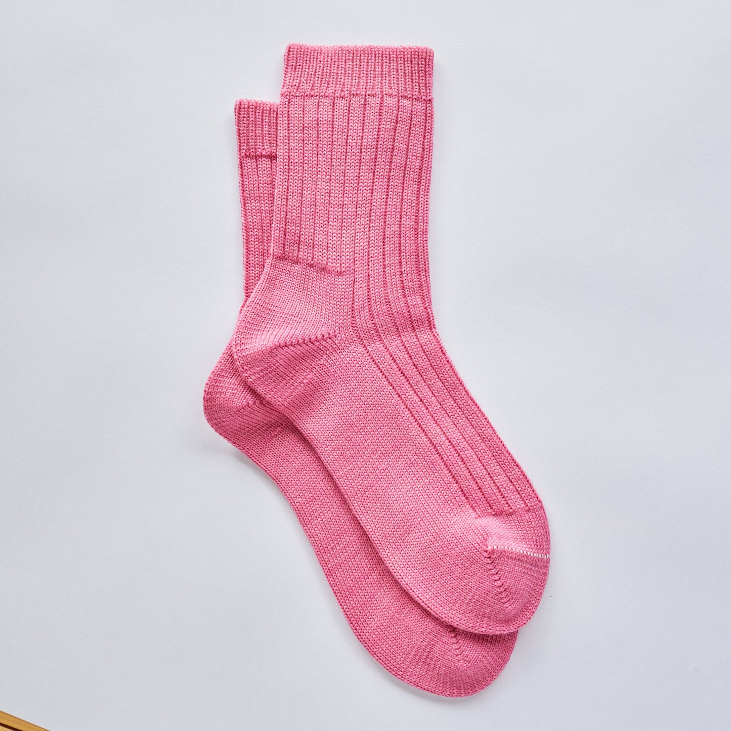 Flamingo Pink Betsy Wool Socks