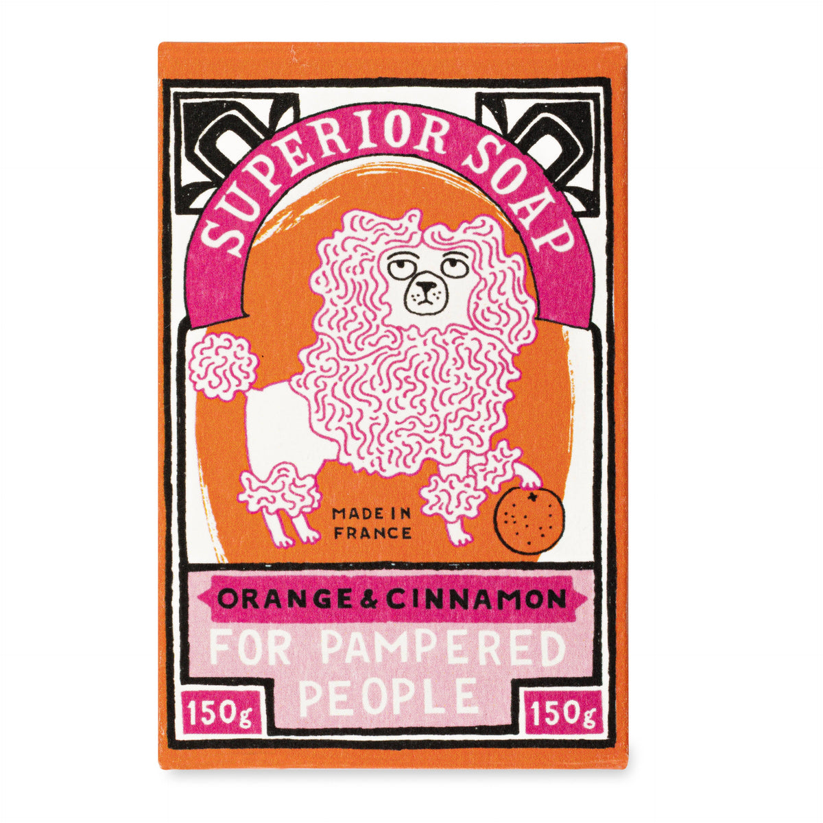 Orange & Cinnamon Poodle | Hand Soap Bar