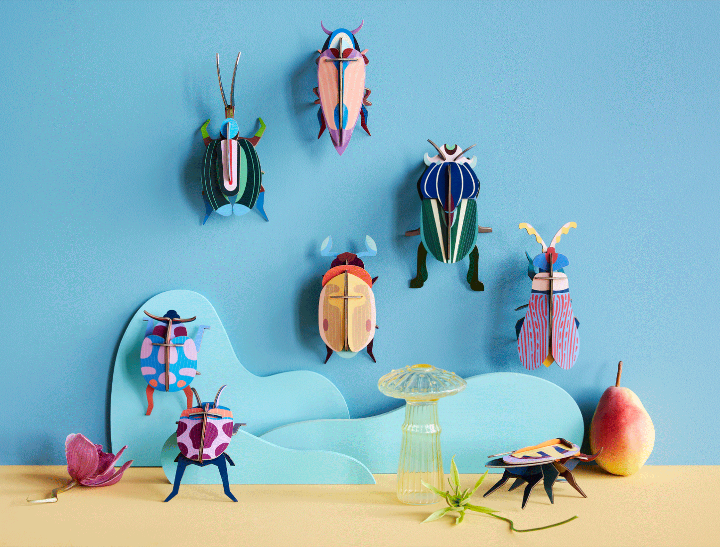 Studio Roof Insect (S) - Coccinelle Couple Beetle