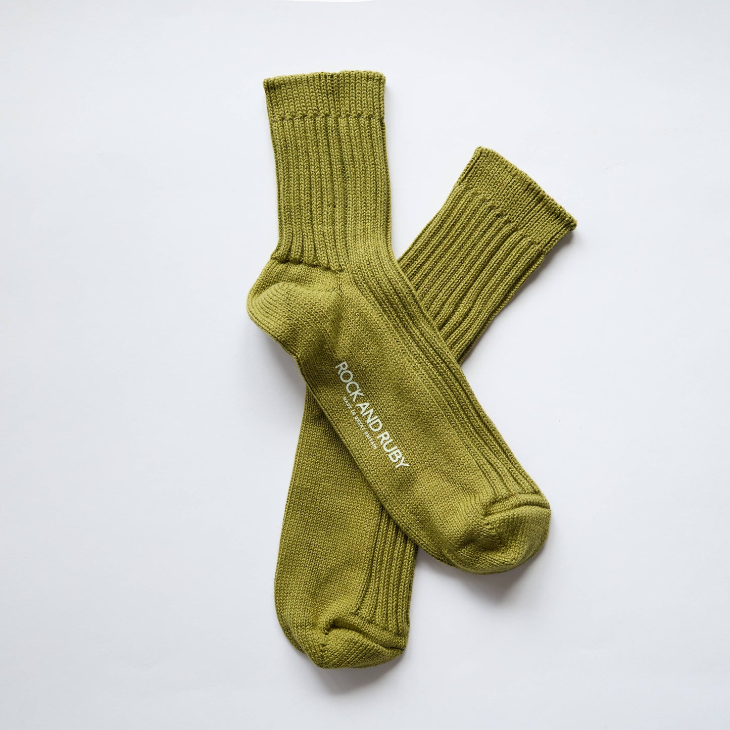 Sage Green Sophie Cotton Socks