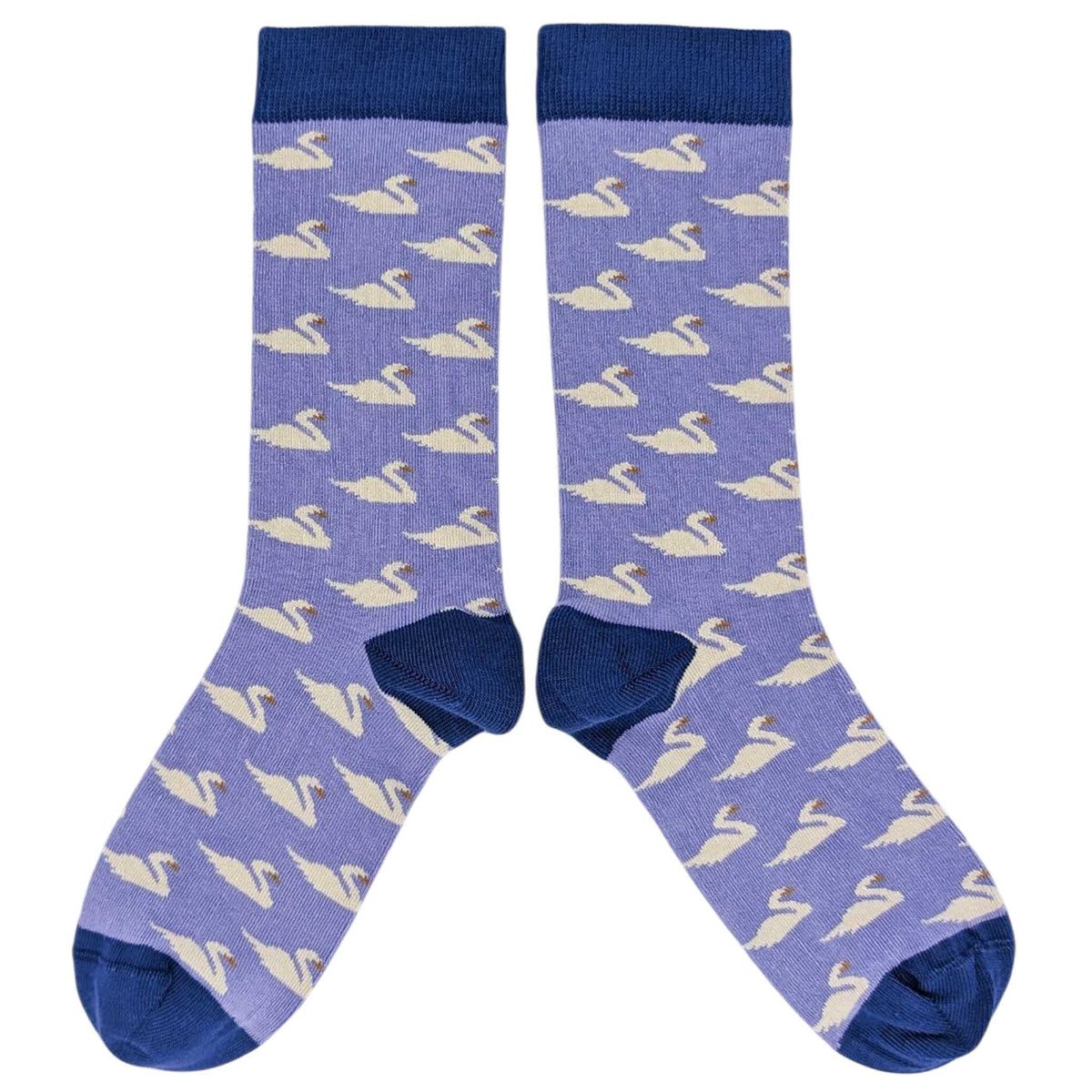 Women's Organic Cotton Crew Socks 2026: PINSTRIPE - YELLOW/GREEN / 4-7 UK / 6.5-9.5 US