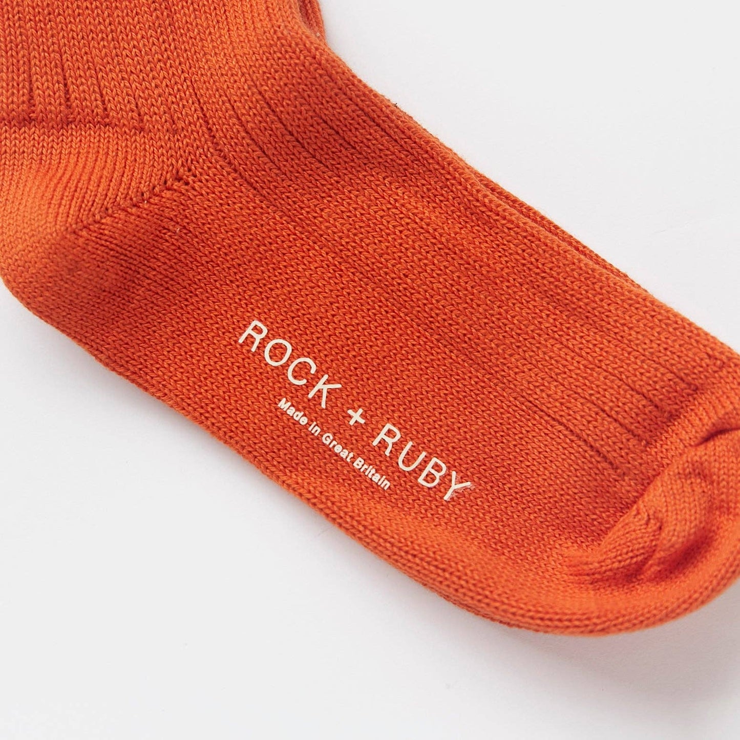 Coral Pink Wyona Cotton Socks