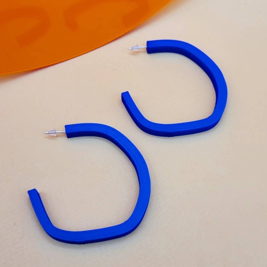 Irregular Hoops: Lavender