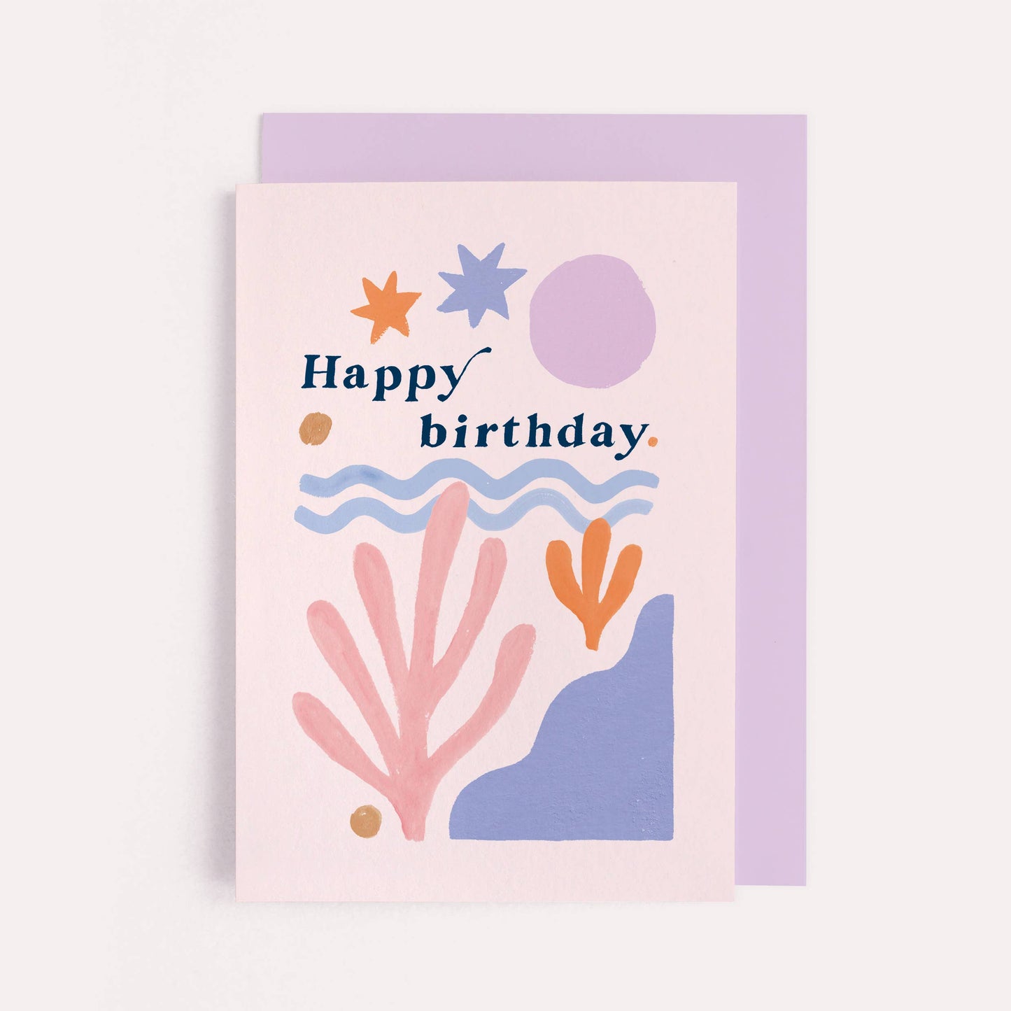Abstract Shapes Birthday Card | Female Birthday Cards | Card
