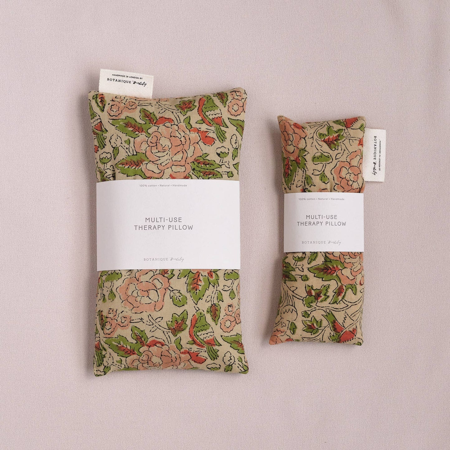 Multi-Use Lavender Therapy Pillow | Fairytale Printed Cotton