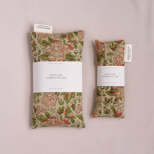 Multi-Use Lavender Therapy Pillow | Fairytale Printed Cotton