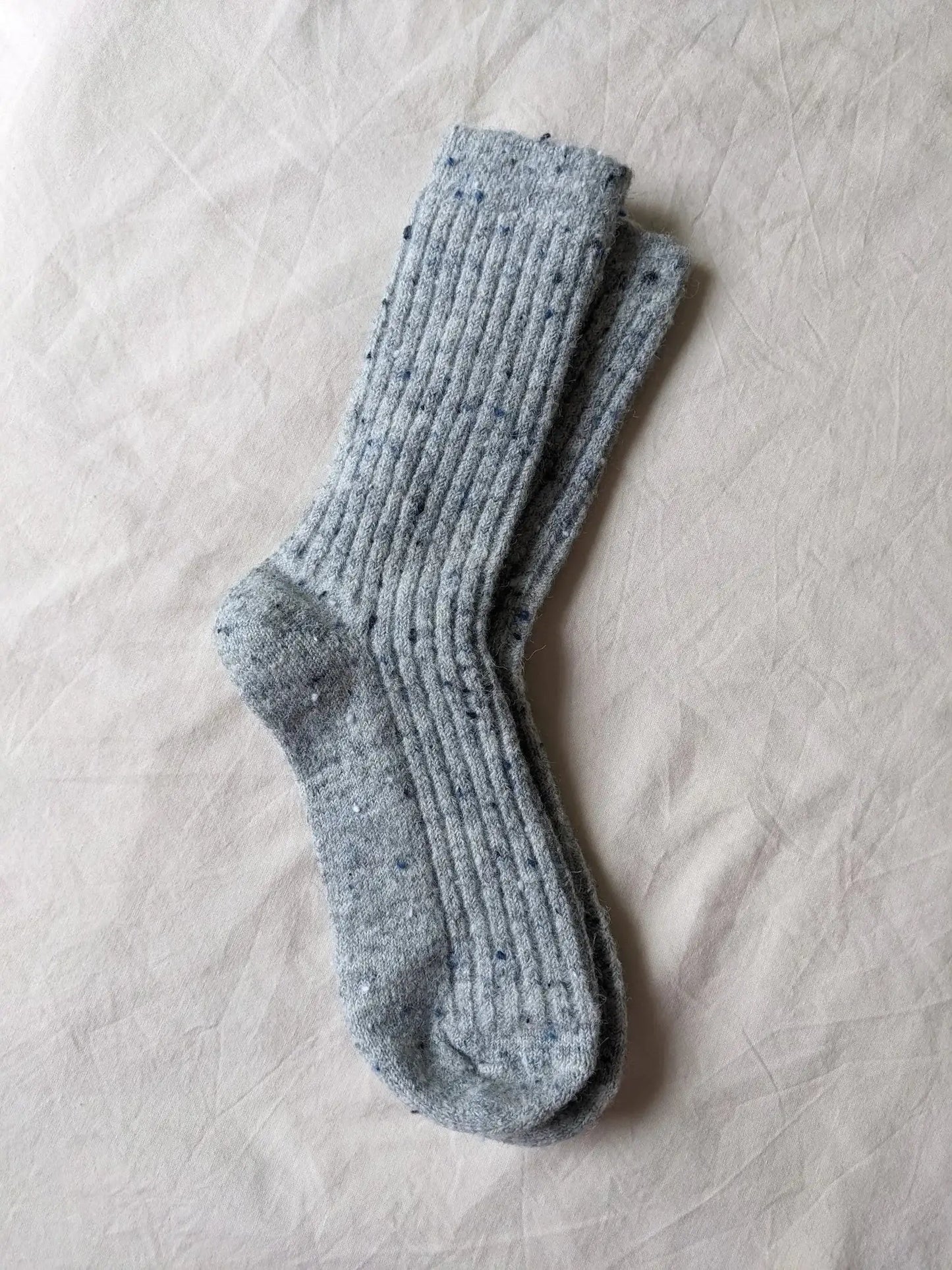 Merino Boot Socks: Cobalt