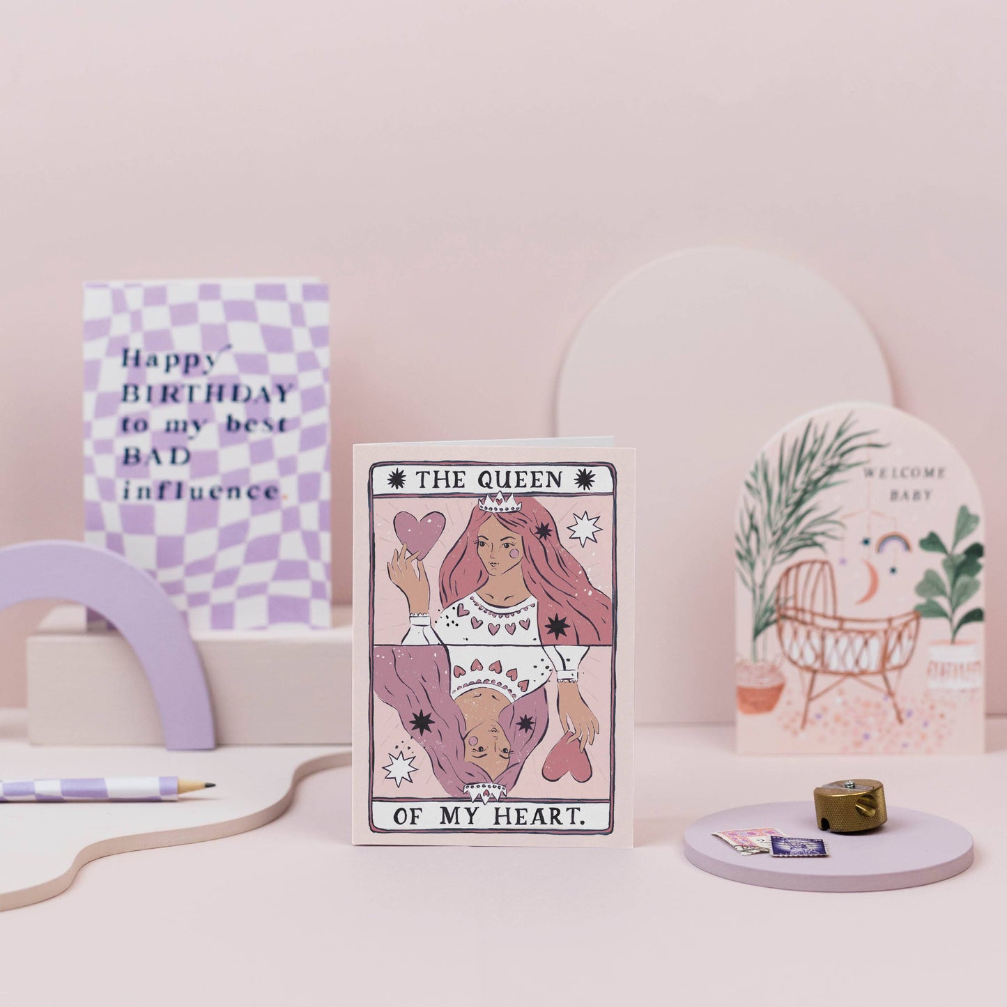 Queen of My Heart Card | Valentine's Day Card | Love Cards