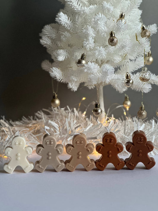 Soy Wax Gingerbread Candle / Seasonal Gift /Christmas Candle: Light Brown / Gingerbread